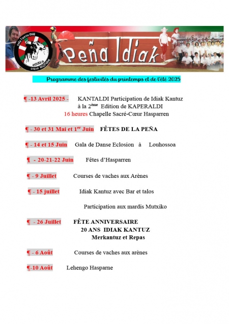 A vos agendas
