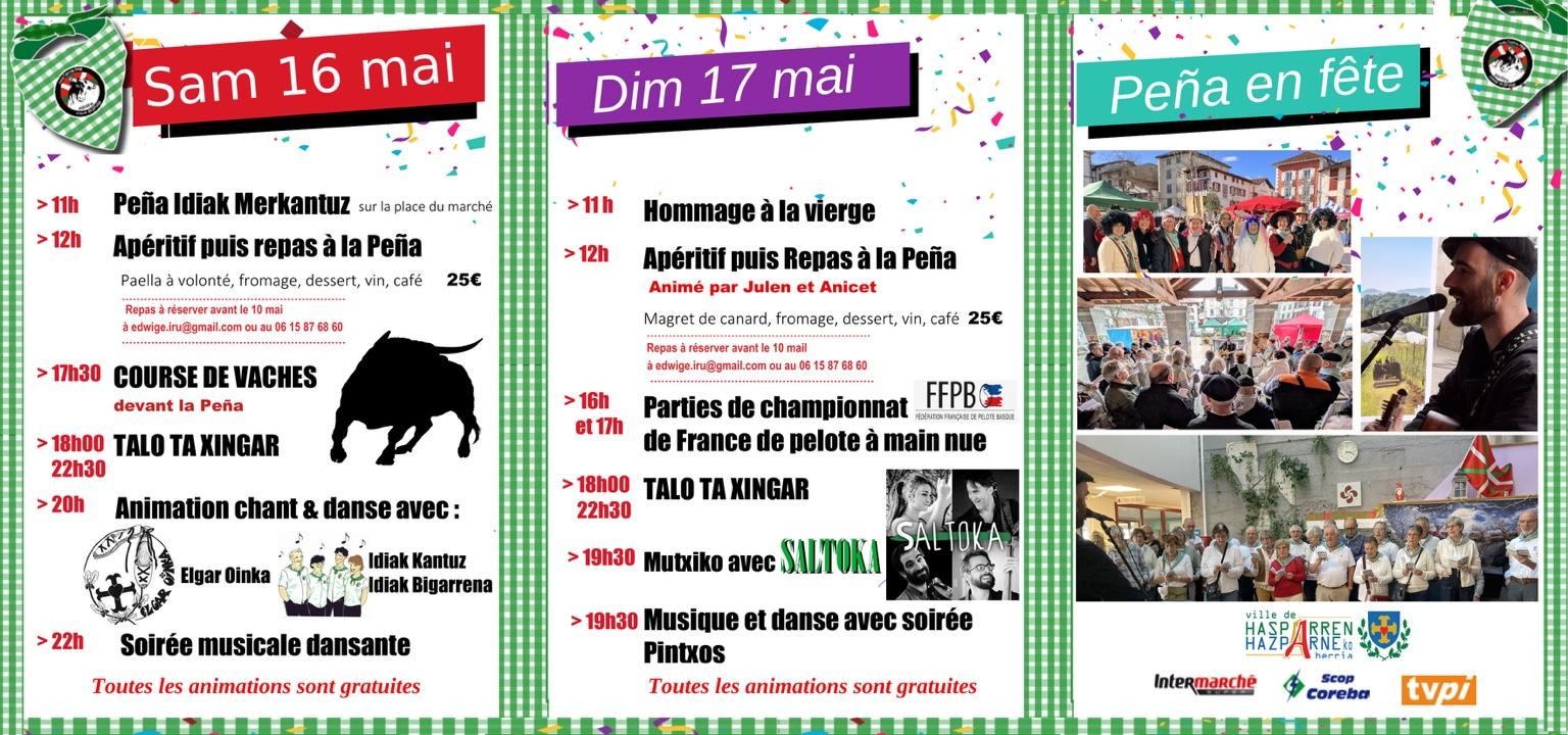 Fêtes de la Peña 2026