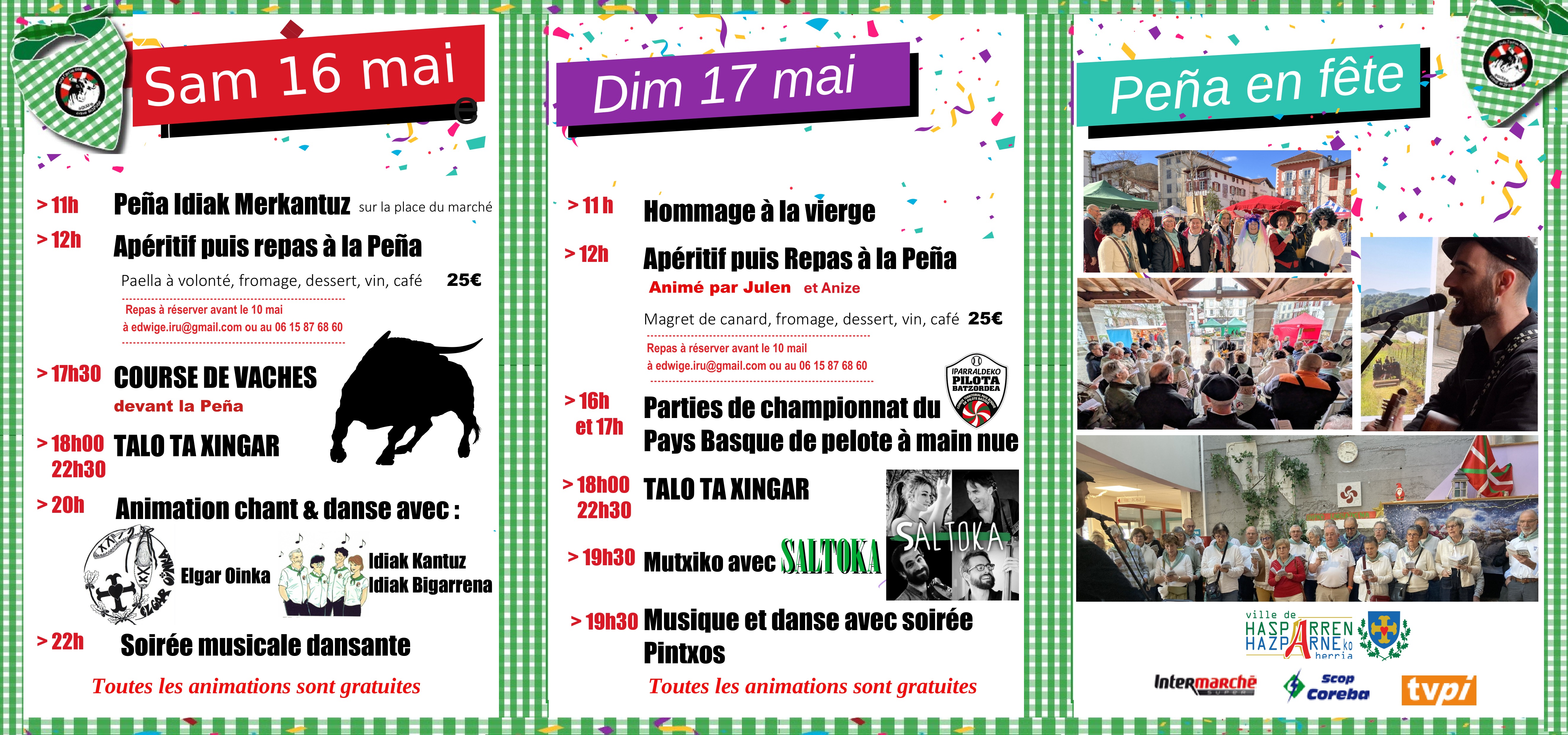 Fêtes de la Peña 2026