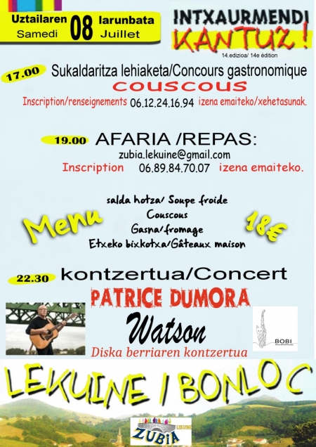 Notre chef de Choeur en concert 