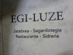 Cidrerie 2017 Egi Luze Errenteria
